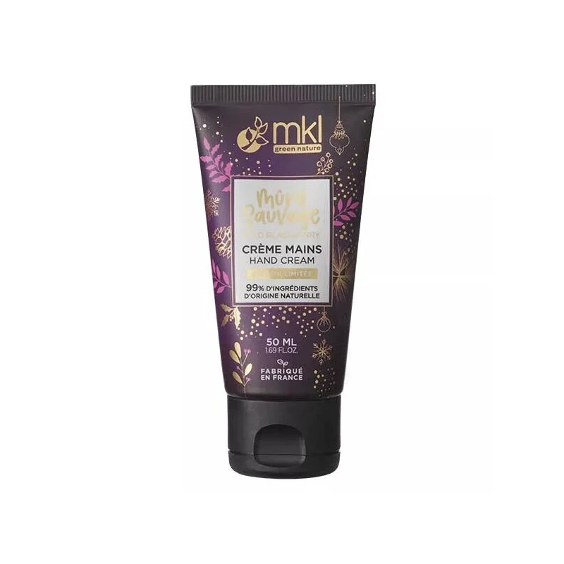 [3760162124828] MKL CRÈME MAINS MURE SAUVAGE BIO EDL 50ML