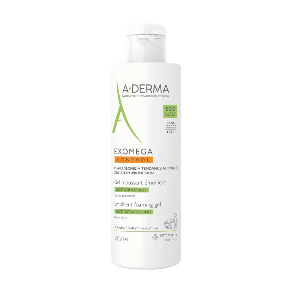 A-DERMA EXOMEGA GEL MOUSSANT 500ML