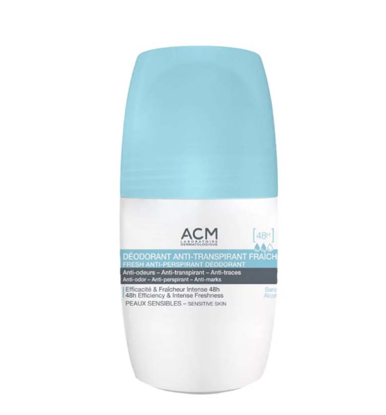 [3760095254555] ACM DEODORANT ANTI-TRANSPIRANT FRAICHEUR 48H 50ML