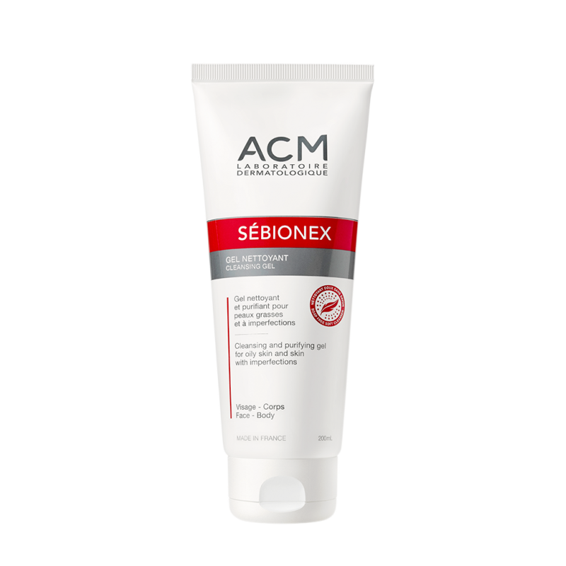 [3760095250274] ACM SEBIONEX GEL NETTOYANT 200ML