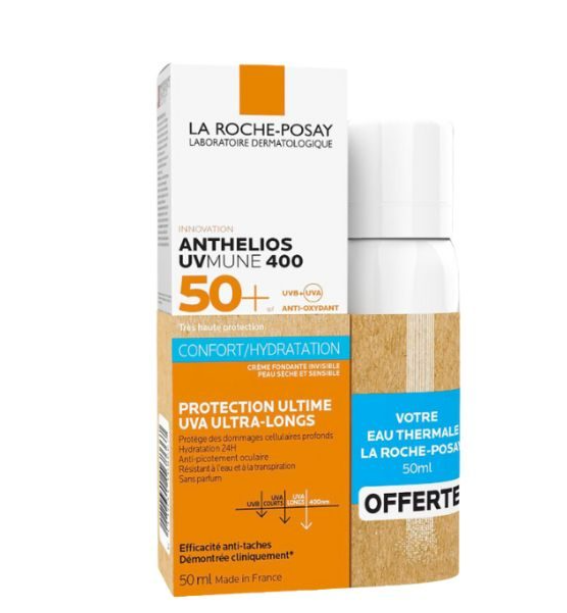 LA ROCHE POSAY ANTHELIOS UVMUNE 400 CREME HYDRATANTE SPF50+ 50ML