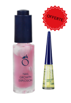 PACK HEROME SERUM DE CROISSANCE POUR ONGLES + MINI HUILE NOURRISSANTE OFFERTE