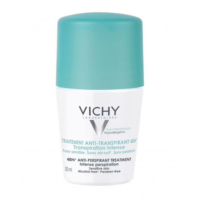 VICHY DEODORANT 48H TRANSPIRATION INTENSE ROLL-ON 50ML