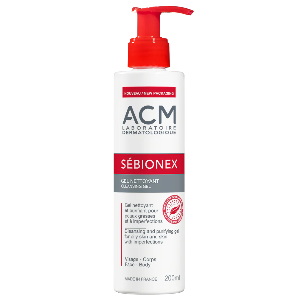 ACM SEBIONEX GEL NETTOYANT 200ML