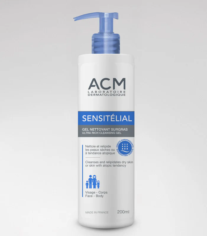 ACM SENSITELIAL GEL NETTOYANT SURGRAS 200ML