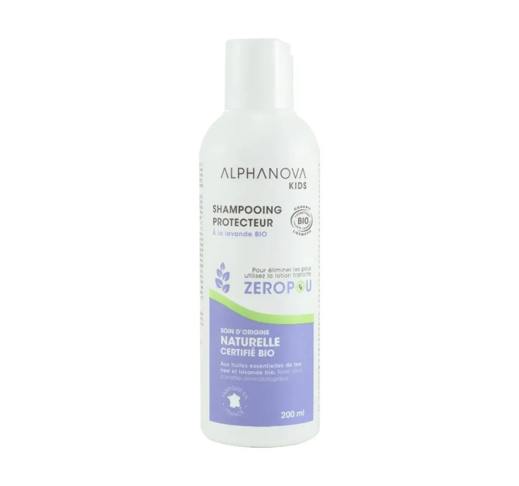 ALPHANOVA KIDS ZEROPOU SHAMPOOING PROTECTEUR BIO 200ML