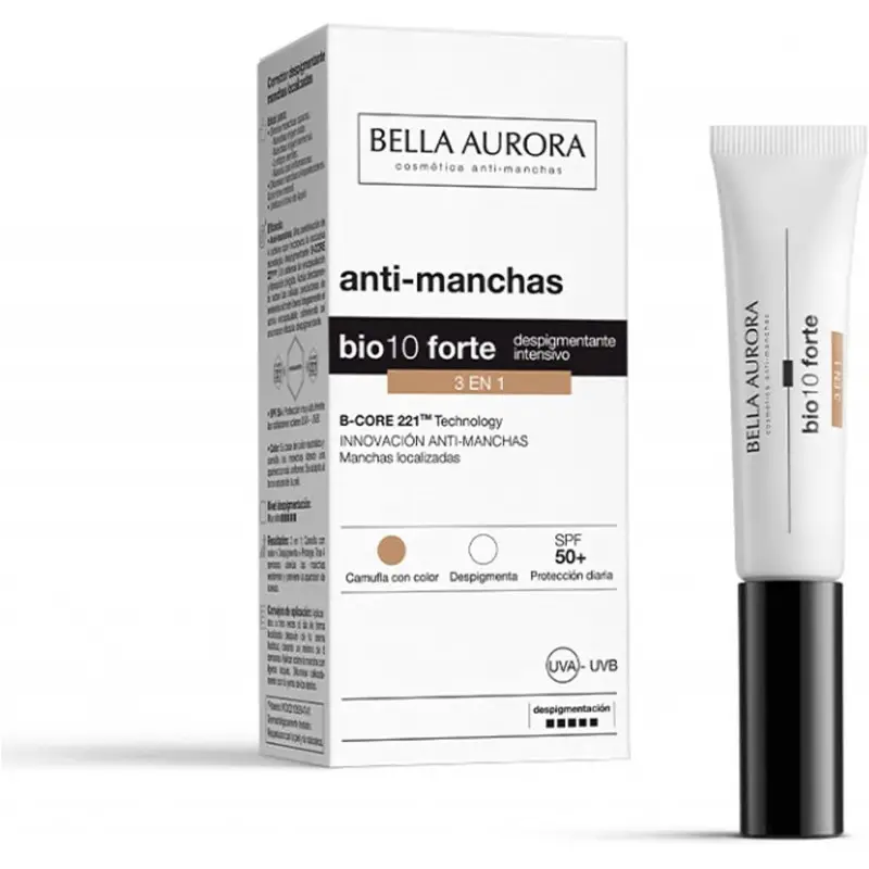 BELLA AURORA BIO10 FORTE 3EN1 SPF50+ TEINTE 10ML