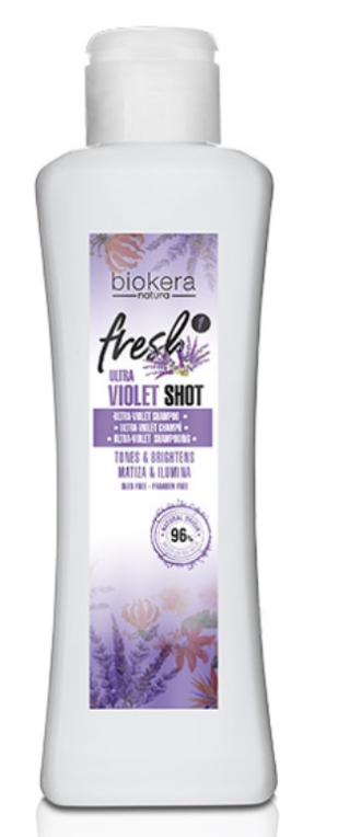 BIOKERA NATURE FRESH ULTRA-VIOLET SHOT SHAMPOOING 1L
