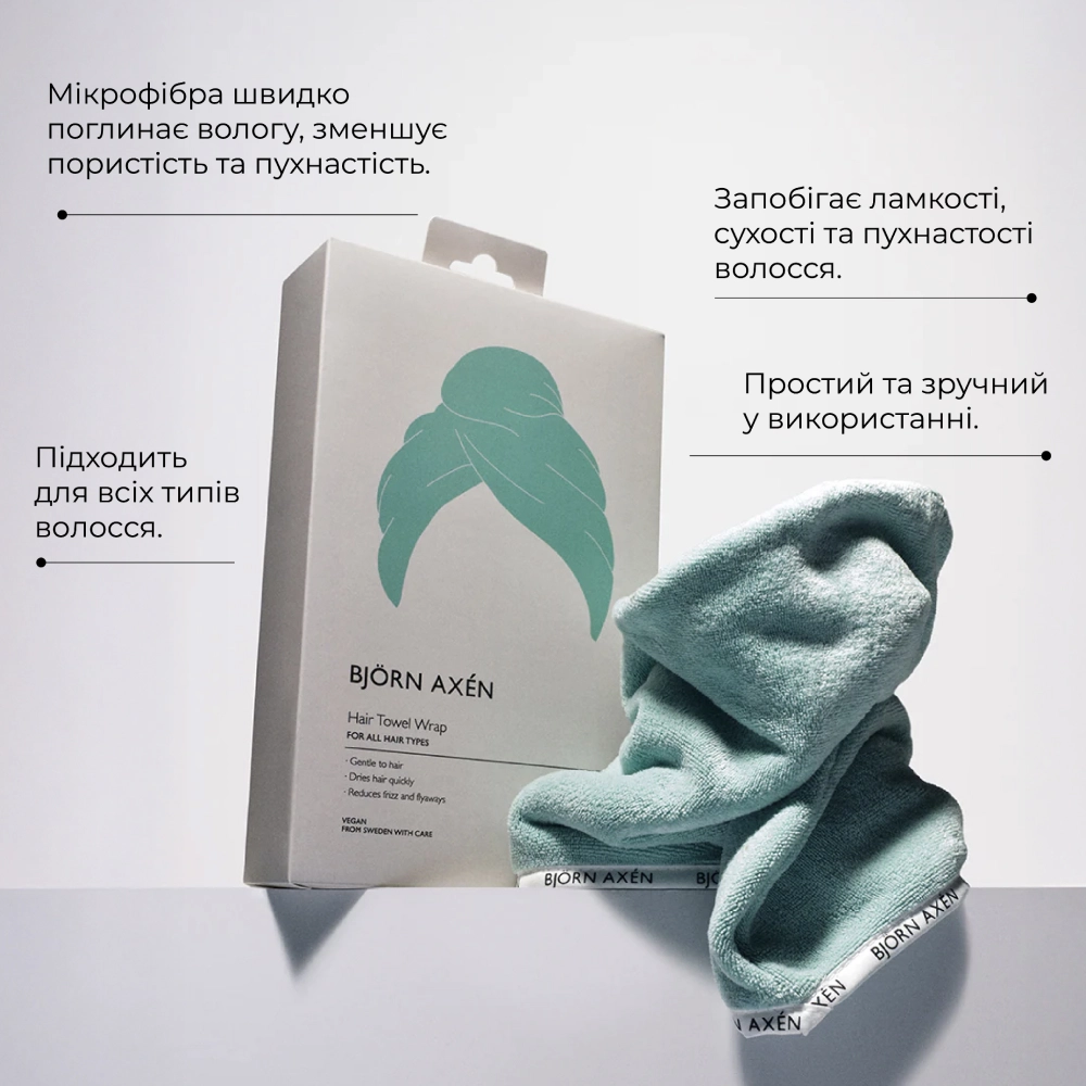 BJORN AXEN HAIR TOWEL WRAP