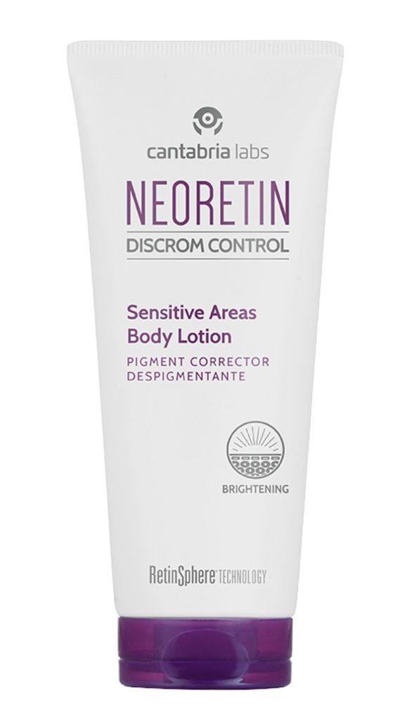 CANTABRIA LABS NEORETIN DISCROM CONTROL SENSITIVE AREAS BODY LOTION 100ML