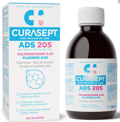 CURASEPT BAIN DE BOUCHE ADS 205 200ML
