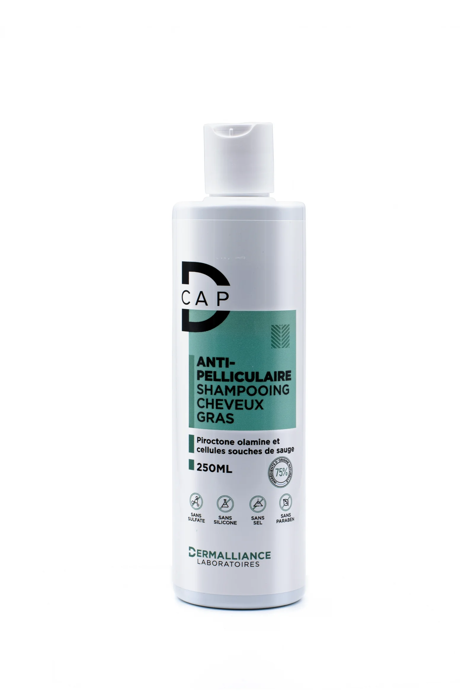 D-CAP ANTI-PELLICULAIRE SHAMPOOING CHEVEUX GRAS 250ML