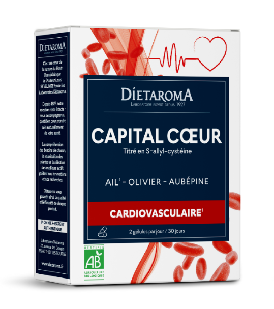 DIETAROMA CAPITAL COEUR - 60 GELULES