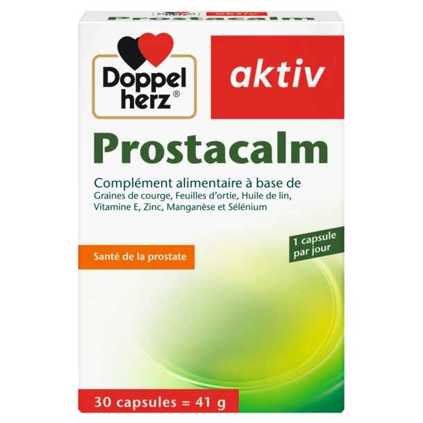 DOPPELHERZ AKTIV PROSTACALM - 30 CAPSULES