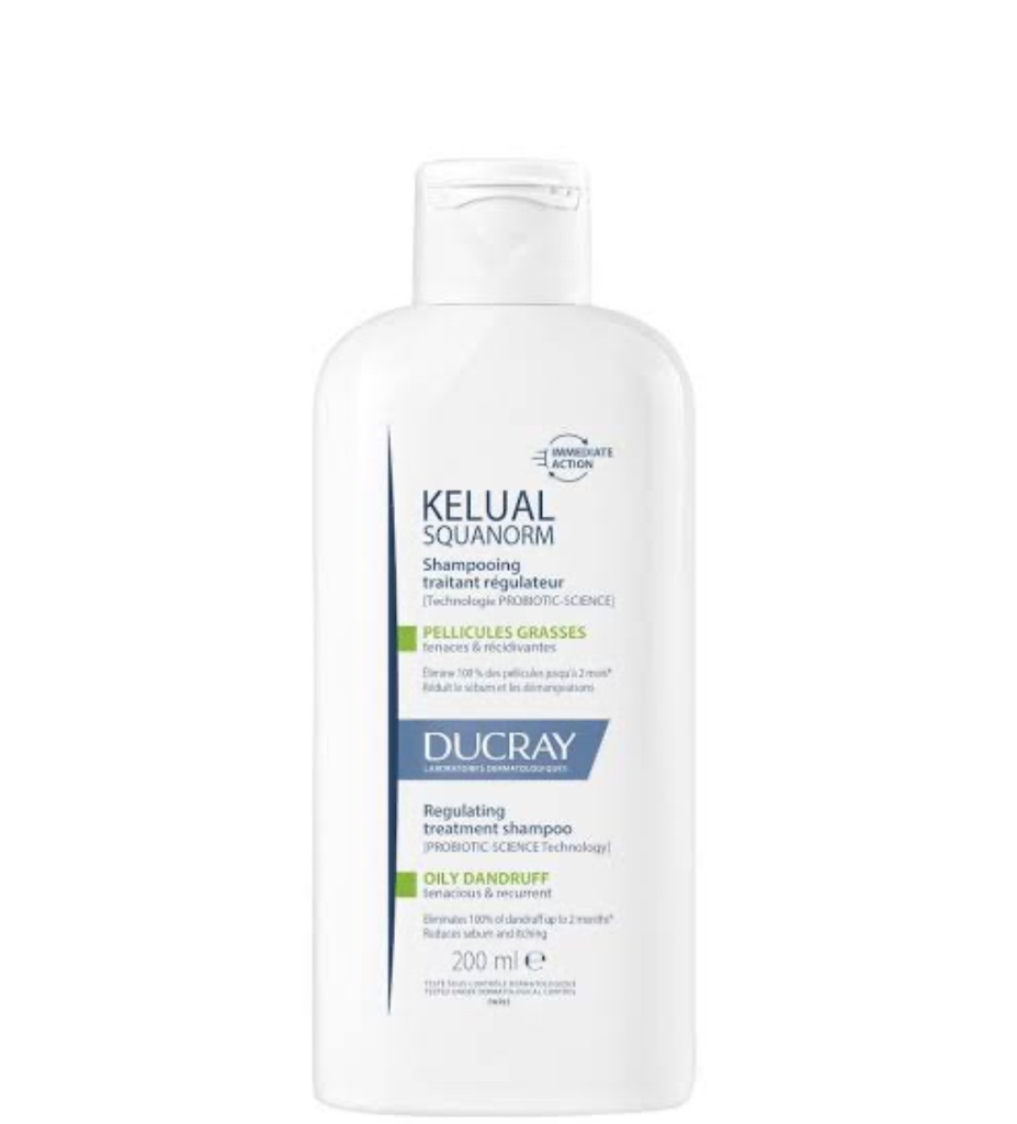DUCRAY SQUANORM SHAMPOOING TRAITANT ANTI-PELLICULES GRASSES 200ML