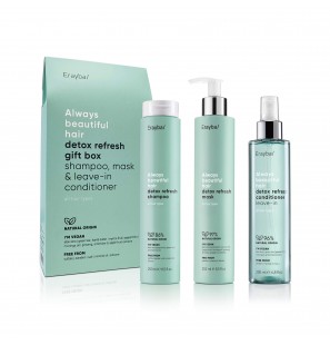 ERAYBA COFFRET DETOX REFRESH SHAMPOO, MASK ET LEAVE-IN CONDITIONER VEGAN