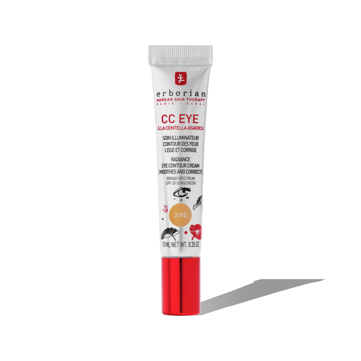 ERBORIAN CC EYE A LA CENTELLA ASIATICA SPF20 - DORE 10ML