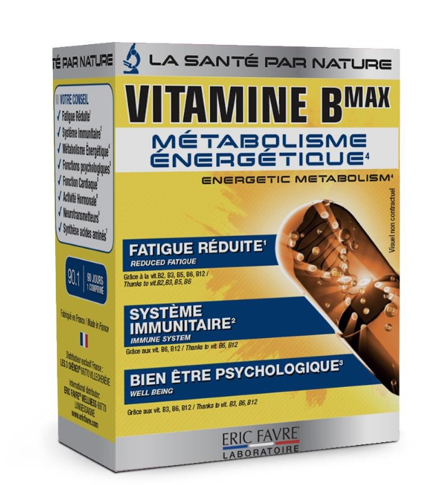 ERIC FAVRE VITAMINE B MAX - 90 COMPRIMES