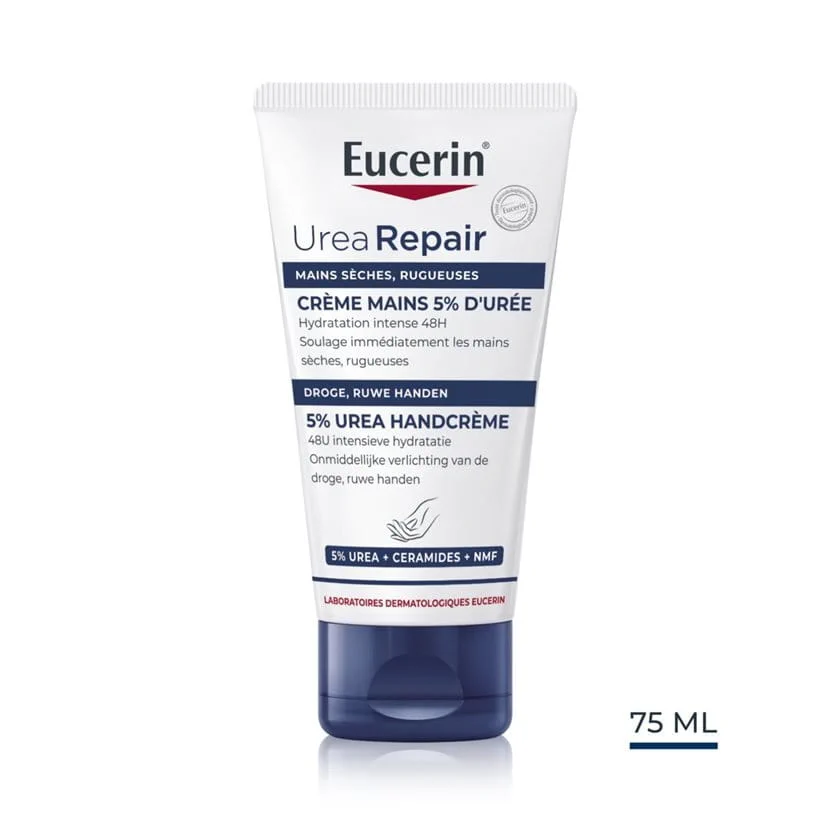 EUCERIN UREA REPAIR+ CREME MAINS 5% D'UREE 75ML