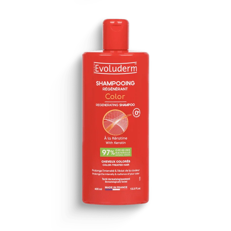 EVOLUDERM SHAMPOOING REGENERANT COULEUR 400ML