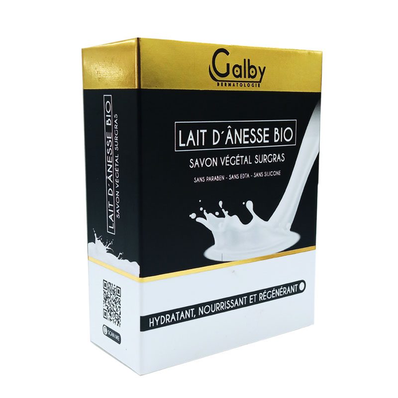 GALBY SAVON VÉGÉTAL SURGRAS LAIT D’ÂNESSE BIO 100G