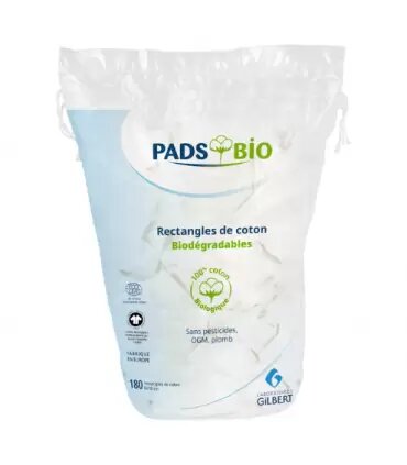 GILBERT LINIDERM PADS COTON BIO 180U