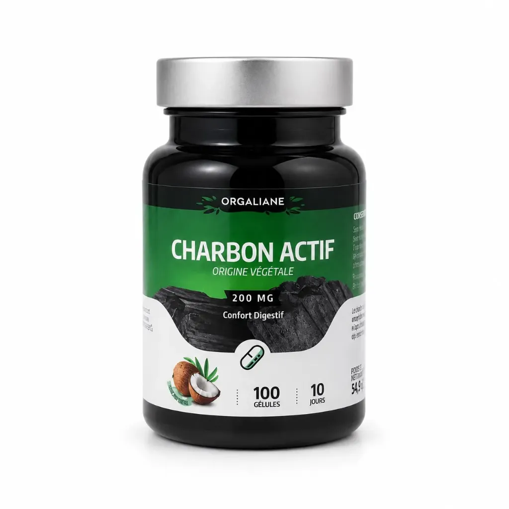 GPH CHARBON VEGETAL 200MG - 100 GELULES