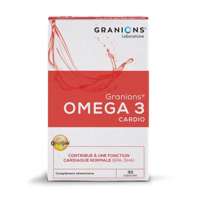 GRANIONS OMEGA 3 CARDIO - 30 CAPSULES