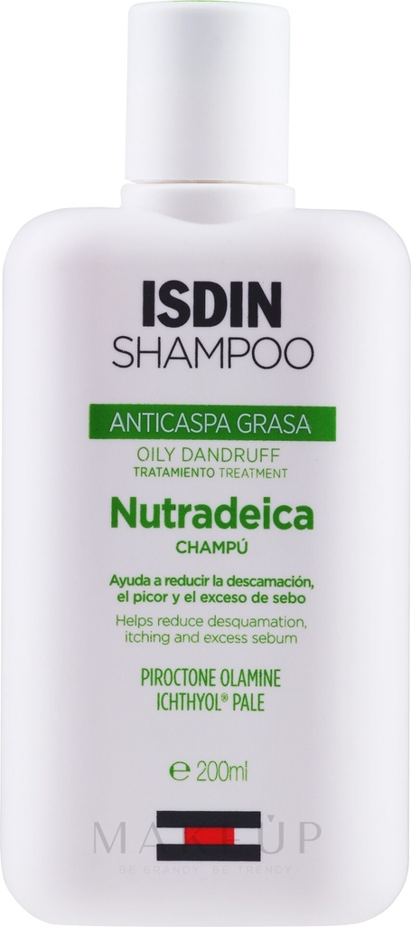 ISDIN SHAMPOO NUTRADEICA PELLICULES GRASSES 200ML