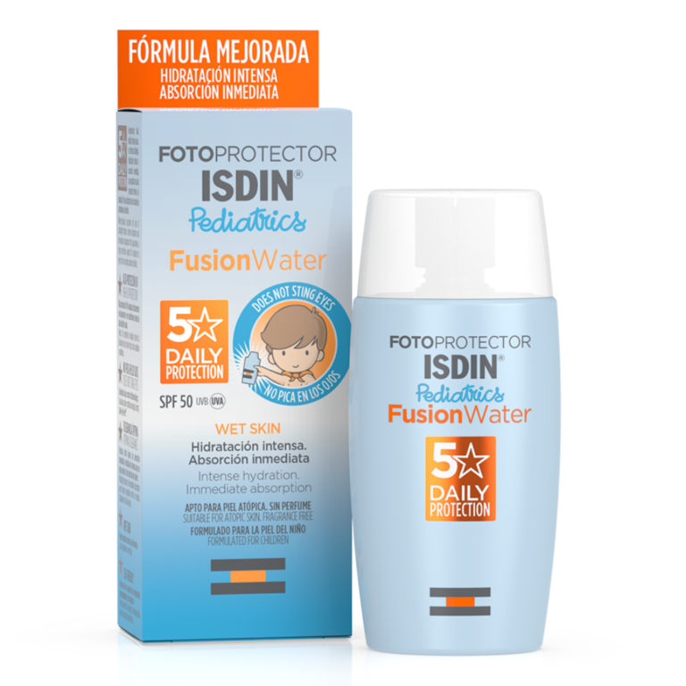 ISDIN SOLAIRE PEDIATRICS FUSION WATER SPF50+ 50ML