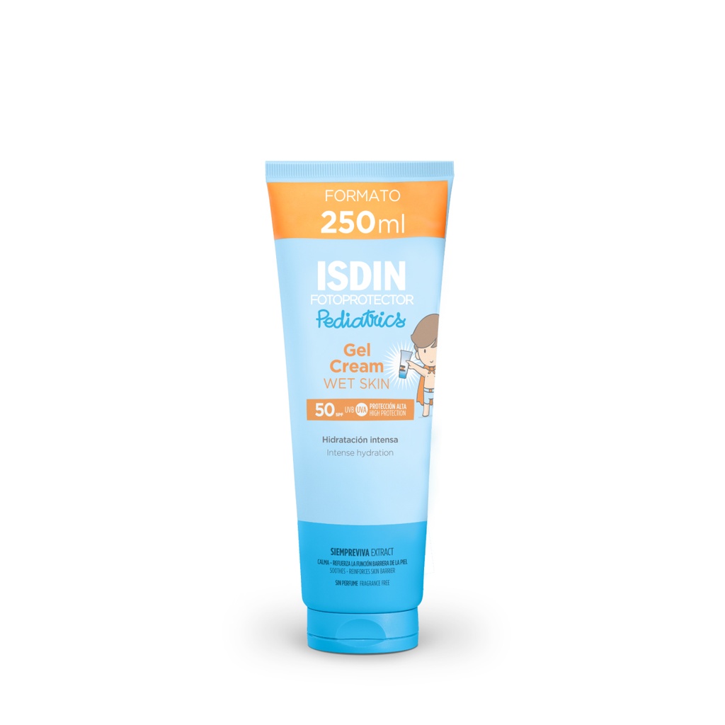 ISDIN SOLAIRE PEDIATRICS GEL CREAM SPF50+ 250ML