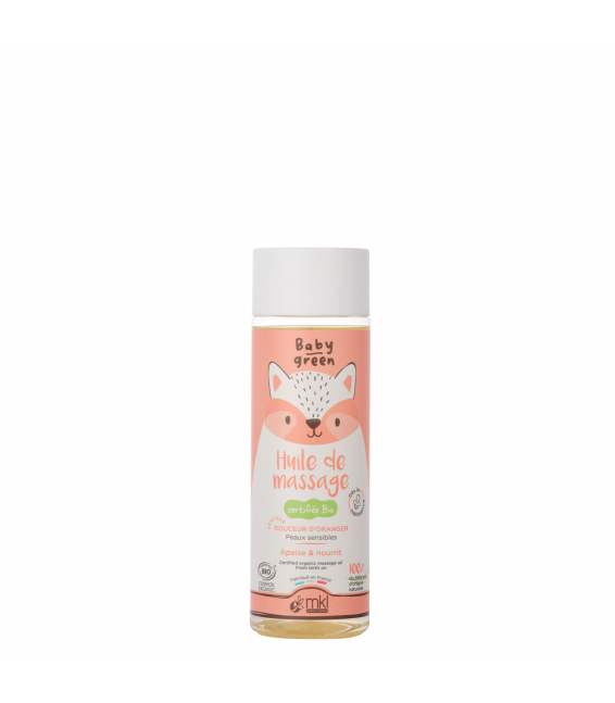 MKL BABY GREEN HUILE DE MASSAGE BIO 100ML