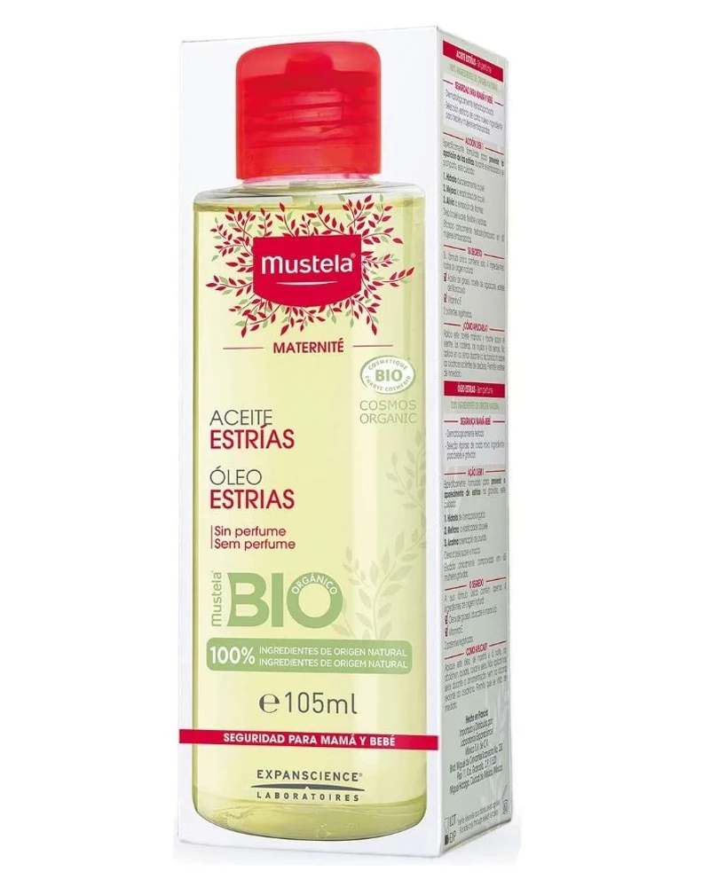 MUSTELA HUILE VERGETURES 105ML
