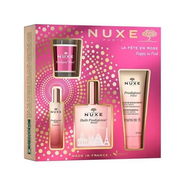 NUXE COFFRET LA FETE EN ROSE