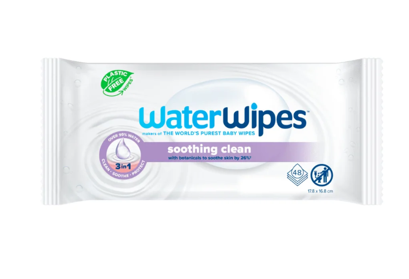 WATERWIPES LINGETTES APAISANTES 48U