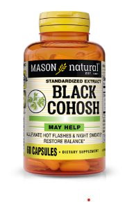 MASON NATURAL BLACK COHOSH 60 CAPSULES