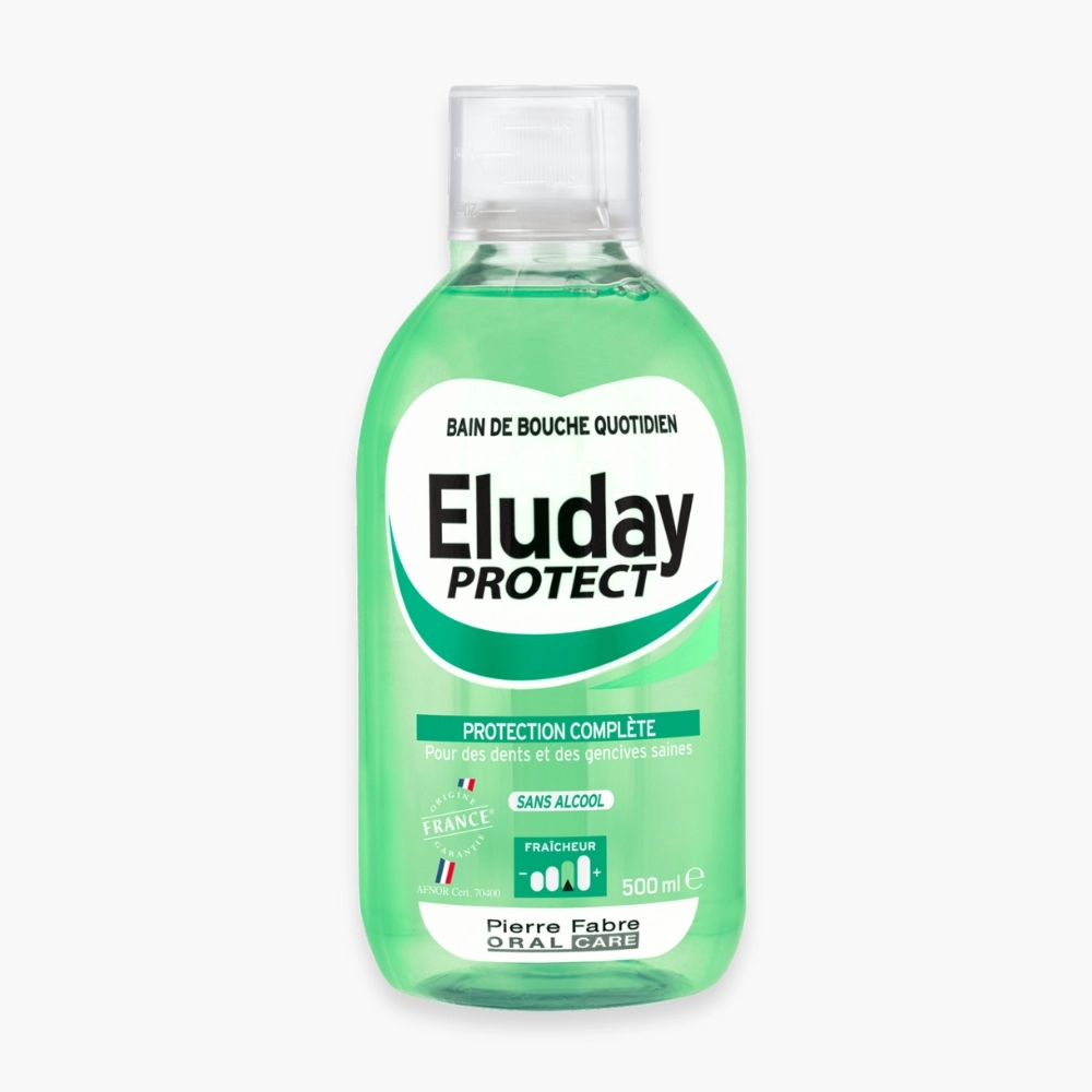 ELUDAY PROTECT BAIN DE BOUCHE PROTECTION COMPLETE SANS ALCOOL 500ML