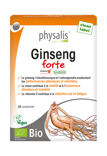PHYSALIS GINSENG FORTE - 30 COMPRIMES